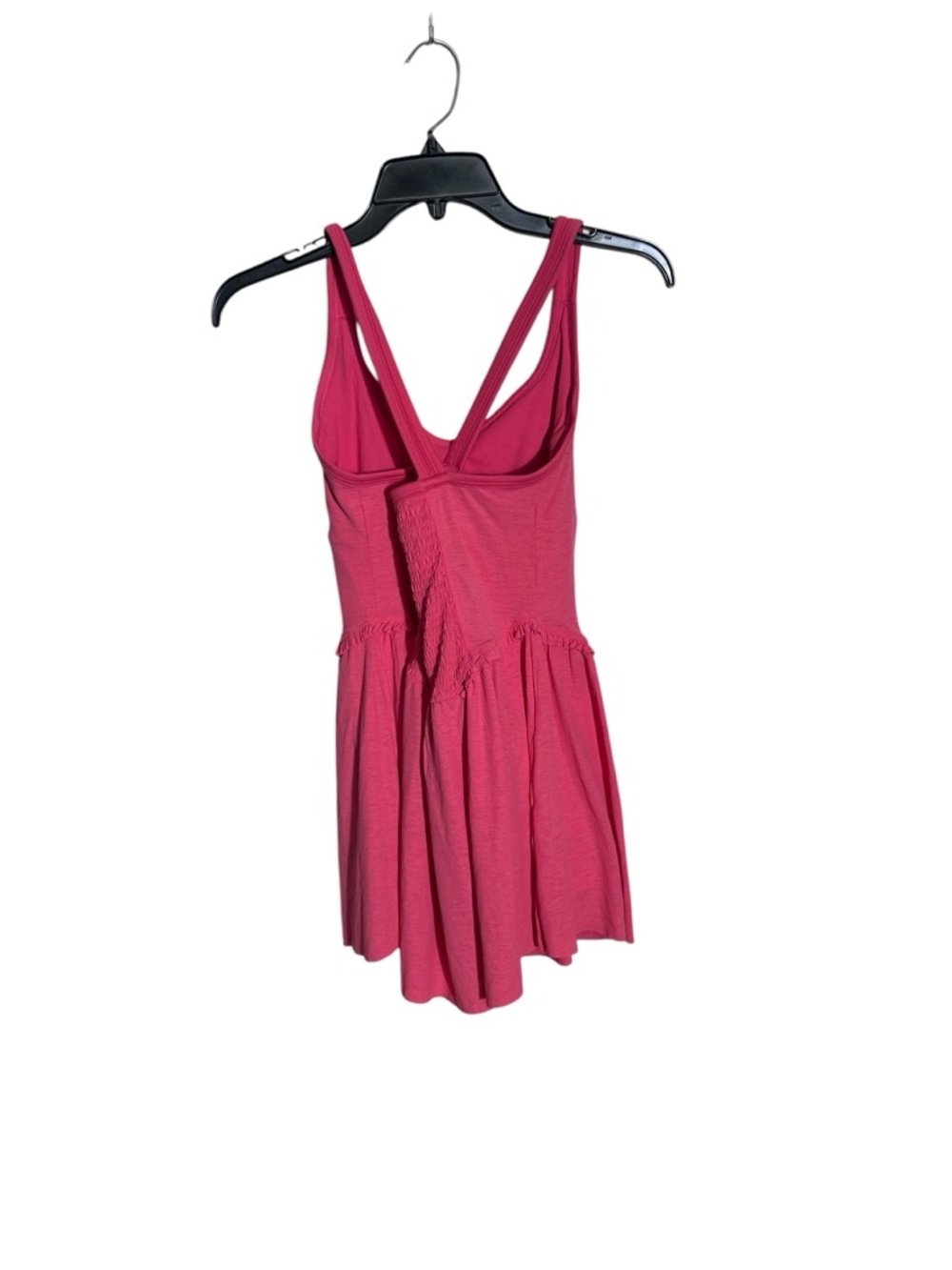Free People Smockin’ Hot Dress/Shorts Medium Peony Pink - Picture 6 of 8